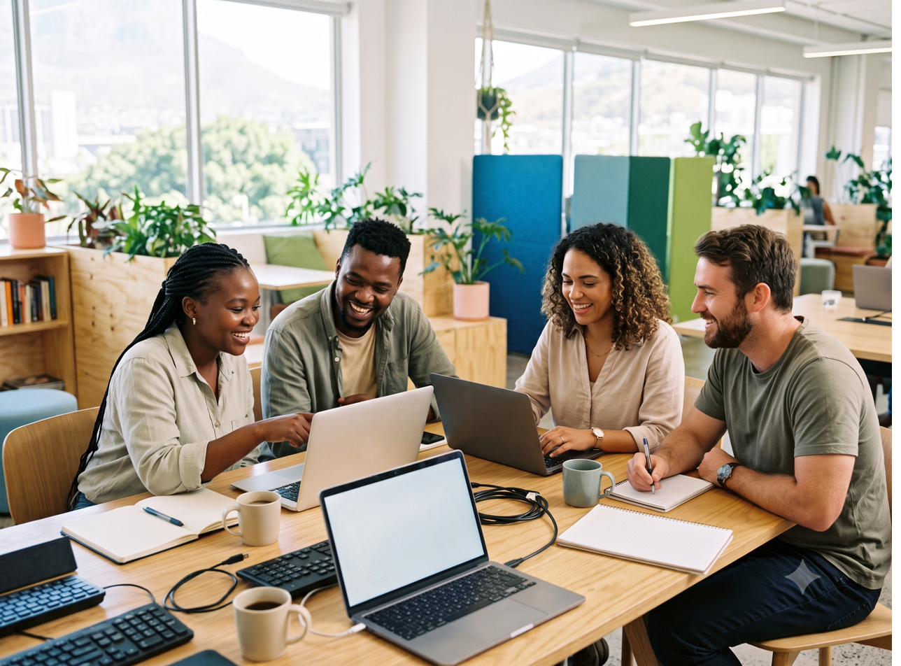 The Anytech Solutions team at work